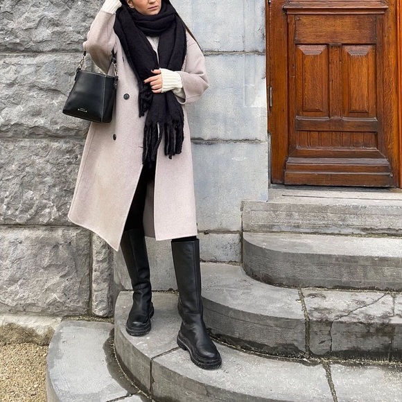 Mango wool blend coat bloggers fav - Picture 5 of 16